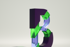 B