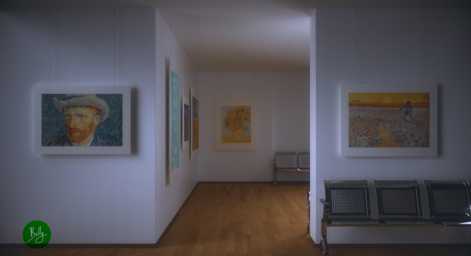 interior design: museum